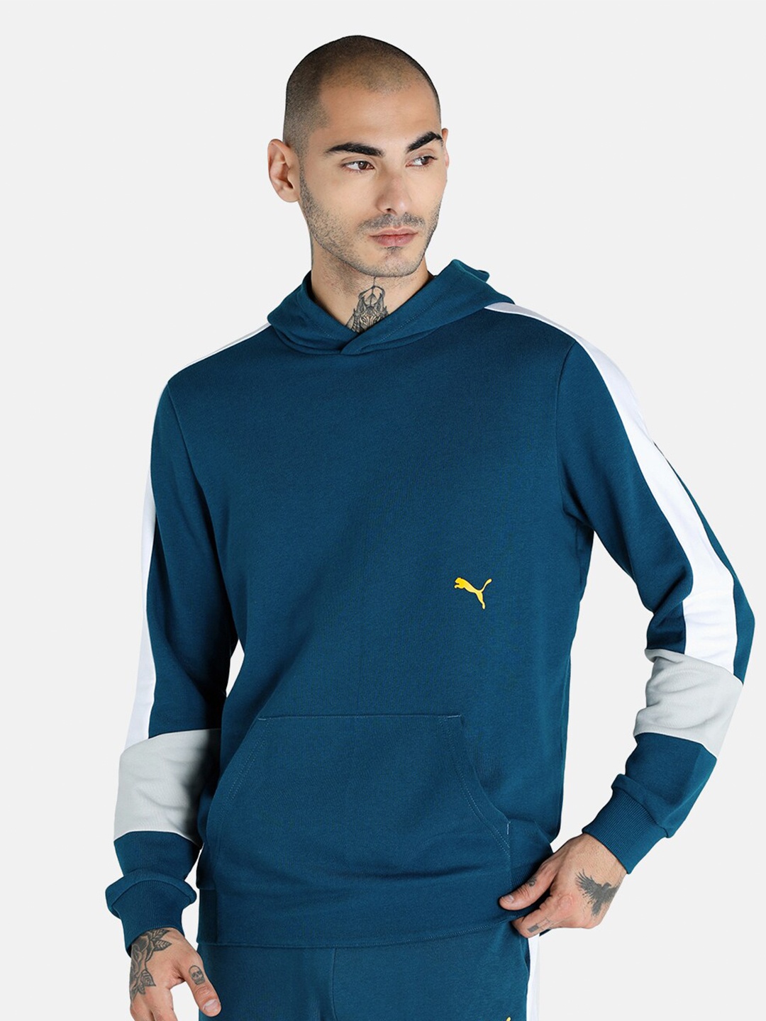 

Puma Men Blue PUMA X 1DER Hoodie