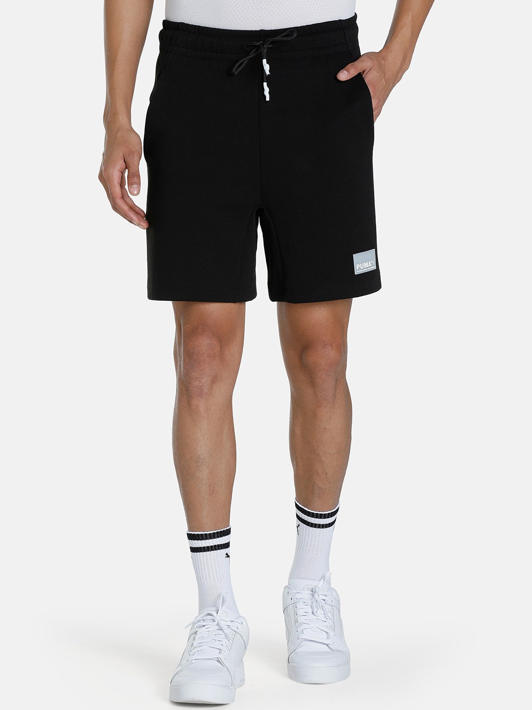 

Puma Men Black Avenir 8" Outdoor Sports Shorts