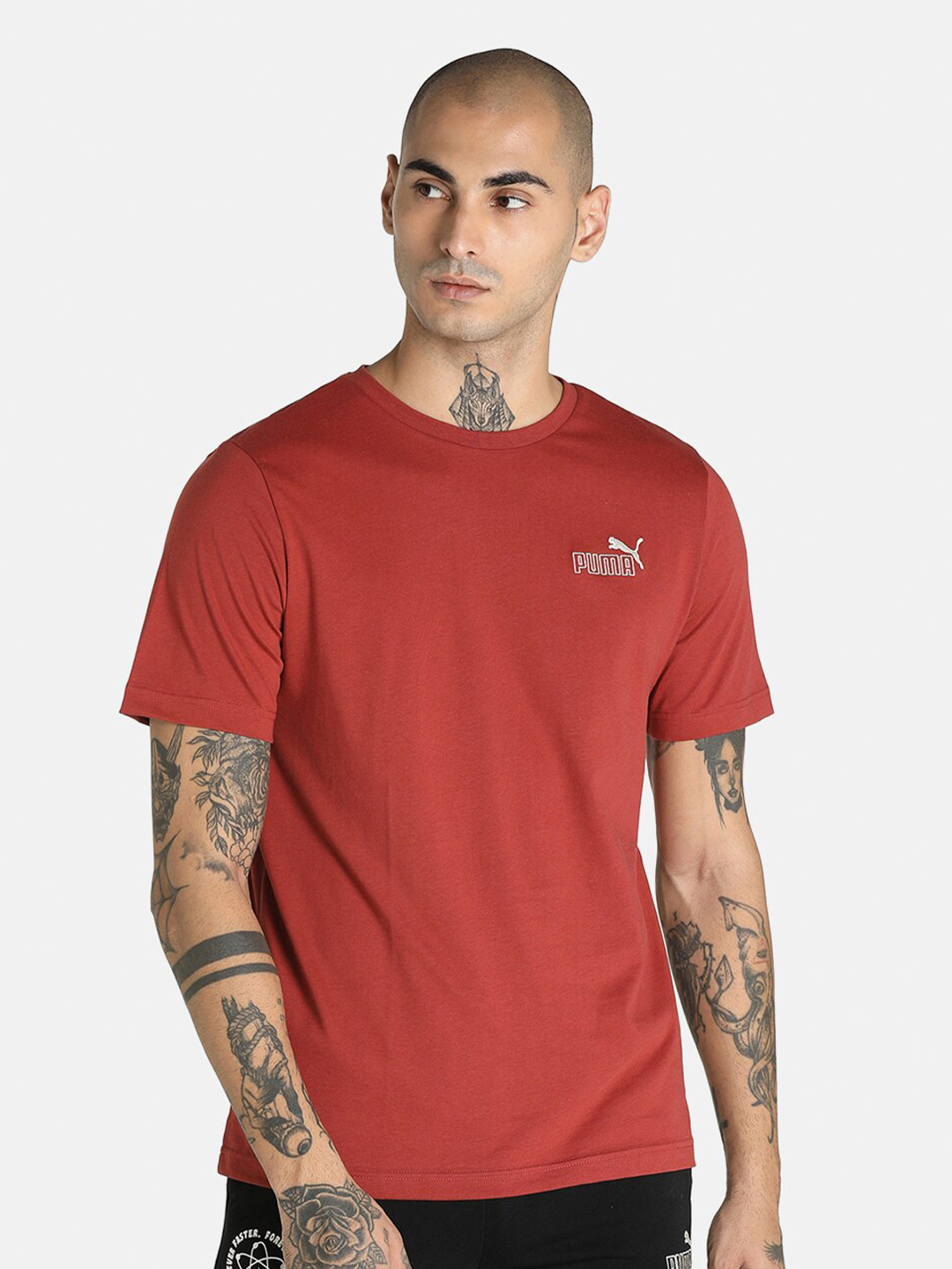 

Puma Men Red 1DER KL Rahul Design Core Ii T-shirt