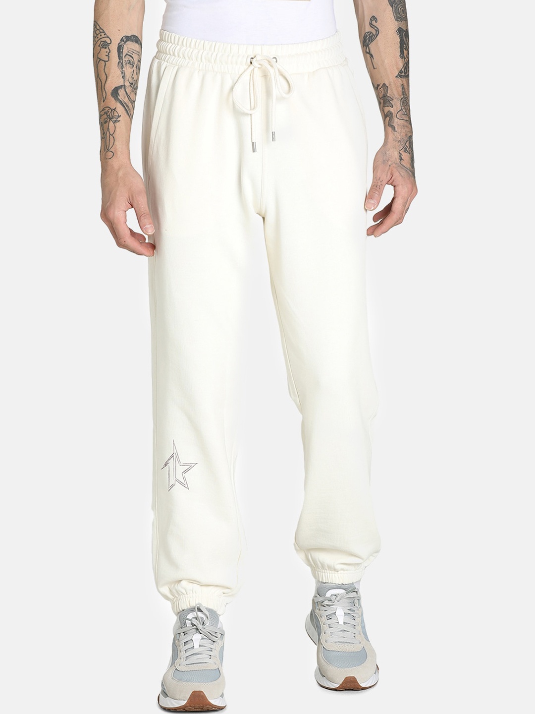 

Puma Men White PUMA X 1DER KL Rahul Relaxed Printed Cotton Outdoor Track Pants