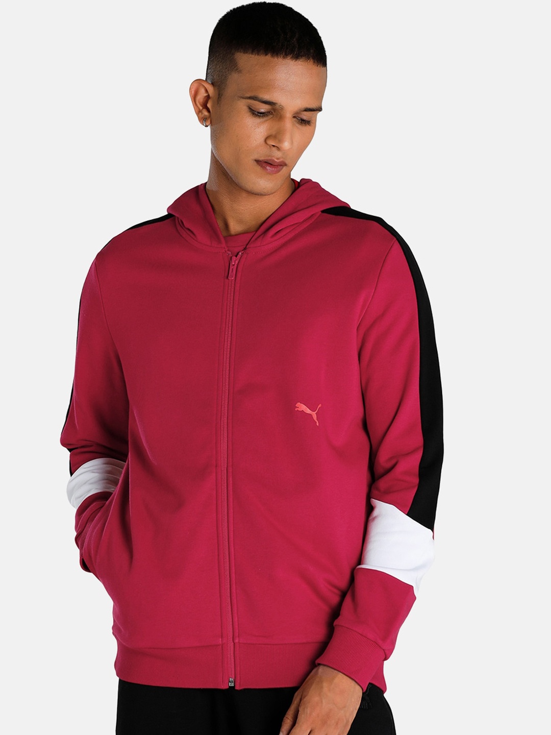 

Puma Men Regular Fit Outdoor Sporty Jacket, Maroon