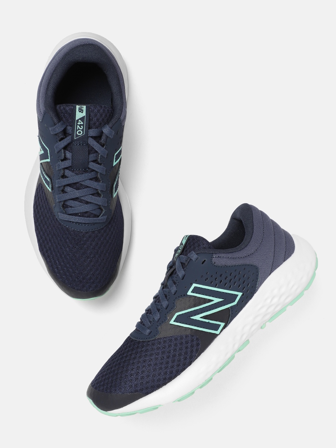 

New Balance Women 420 Woven Design Running Shoes, Blue
