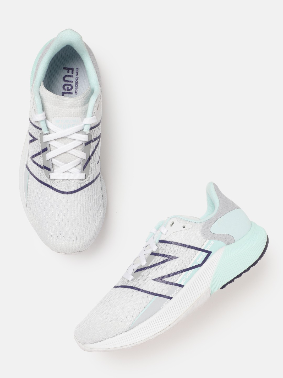

New Balance Women Woven Design Propel Running Shoes, White