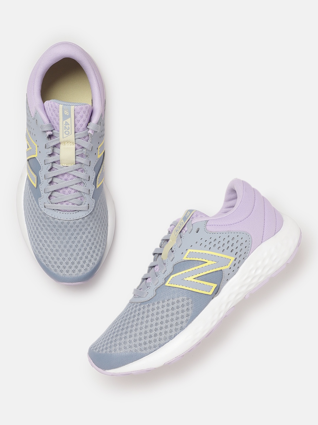 

New Balance Women 420 Woven Design Running Shoes, Grey