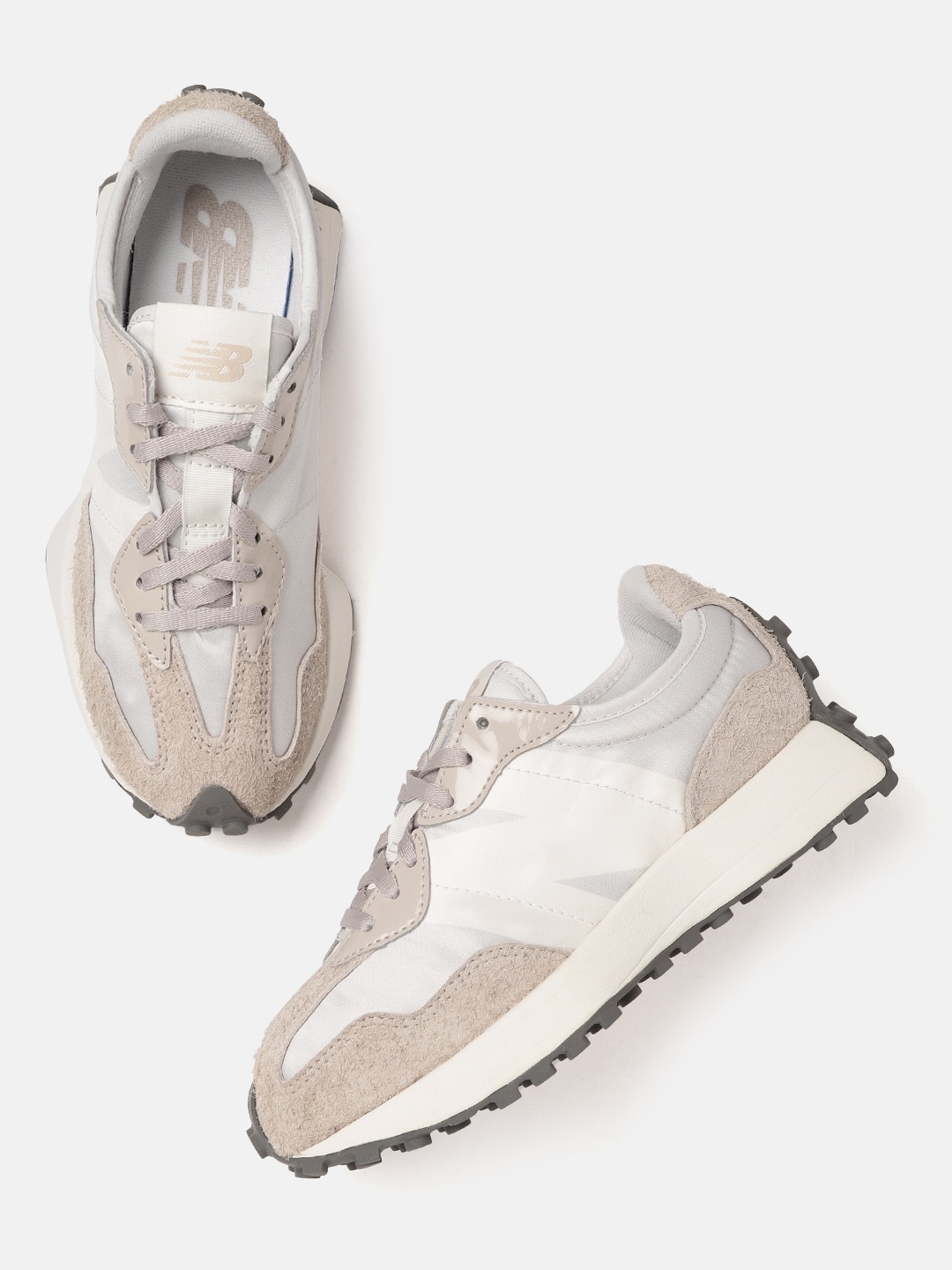 

New Balance Women Colourblocked Driving Shoes, Grey