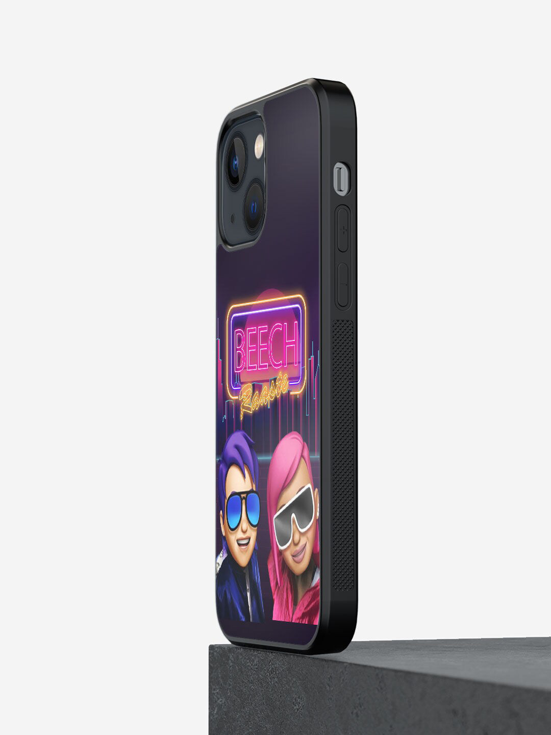 

macmerise Pink Printed SK Autumn Embrace iPhone 13 Mini Bumper Case