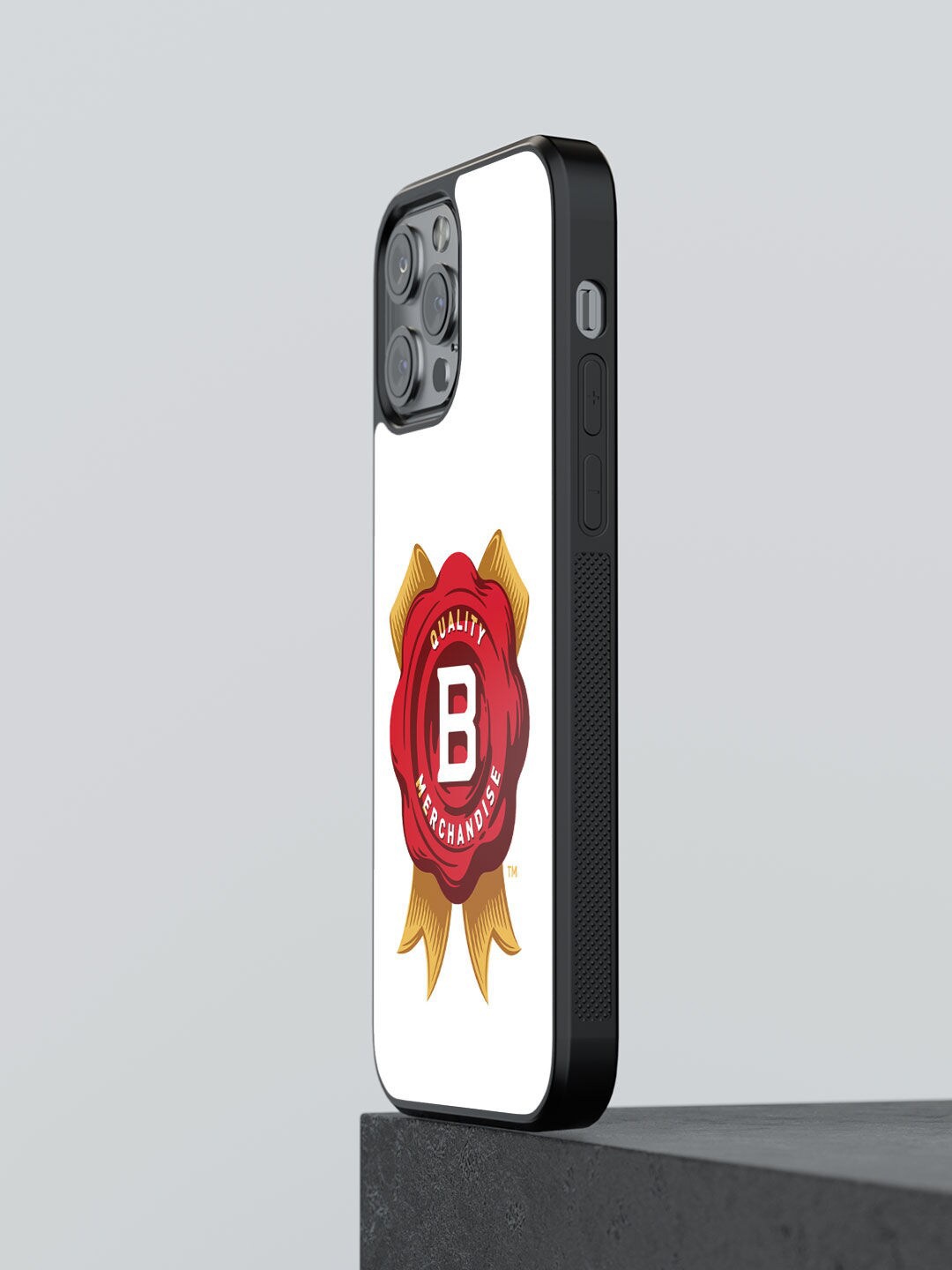 

macmerise White & Red Printed Jim Beam Rosette iPhone 13 Pro Phone Back Case