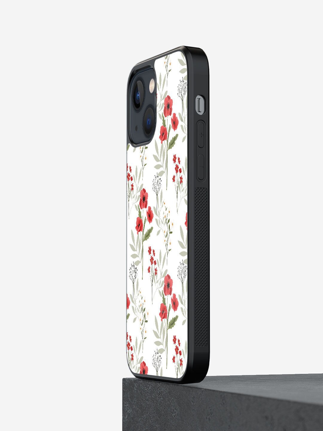 

macmerise White & Red SK Crimson Glory Design iPhone 13 Mini Bumper Back Case