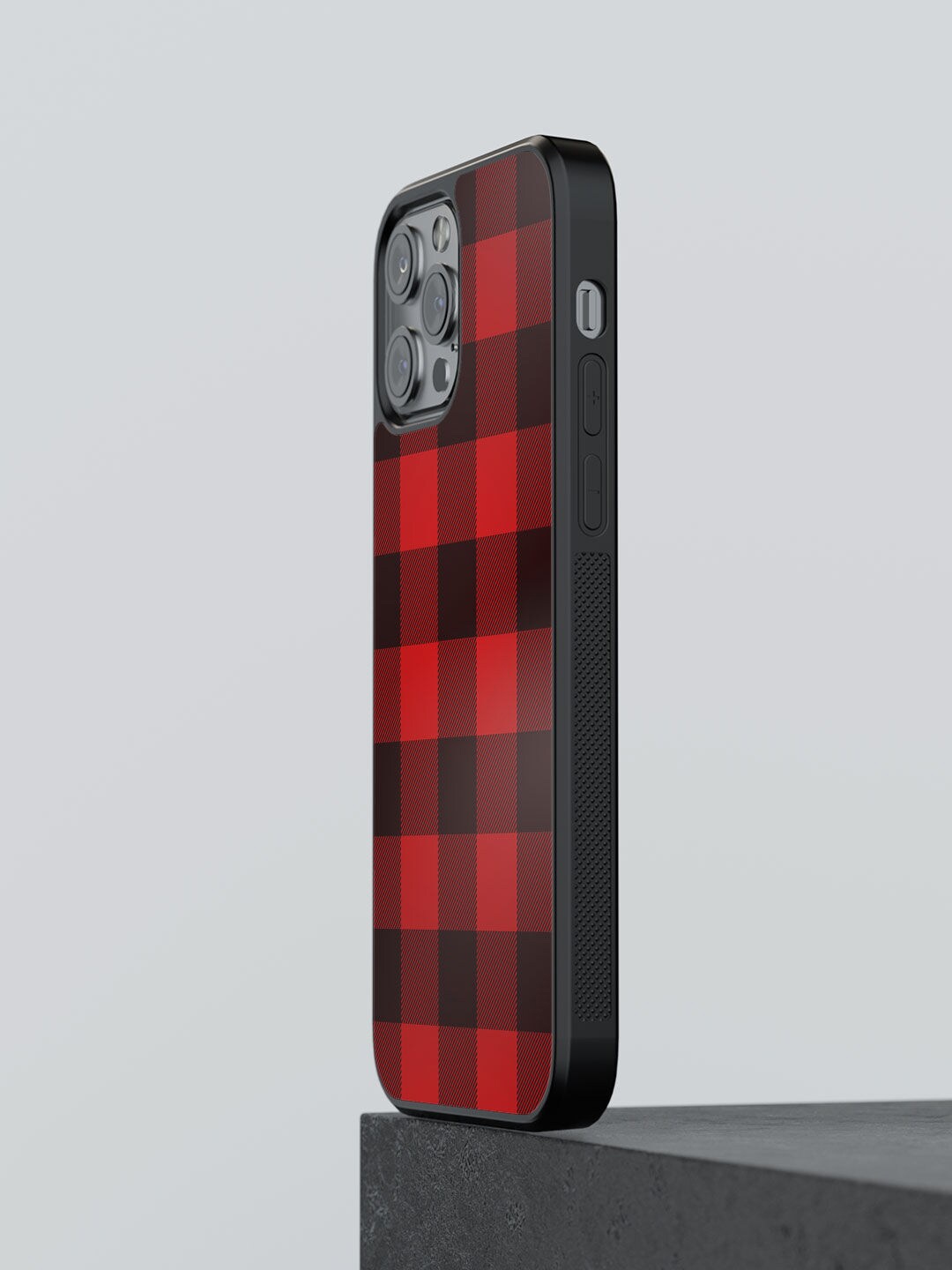 

macmerise Red Printed iPhone 13 Pro Bumper Back Case