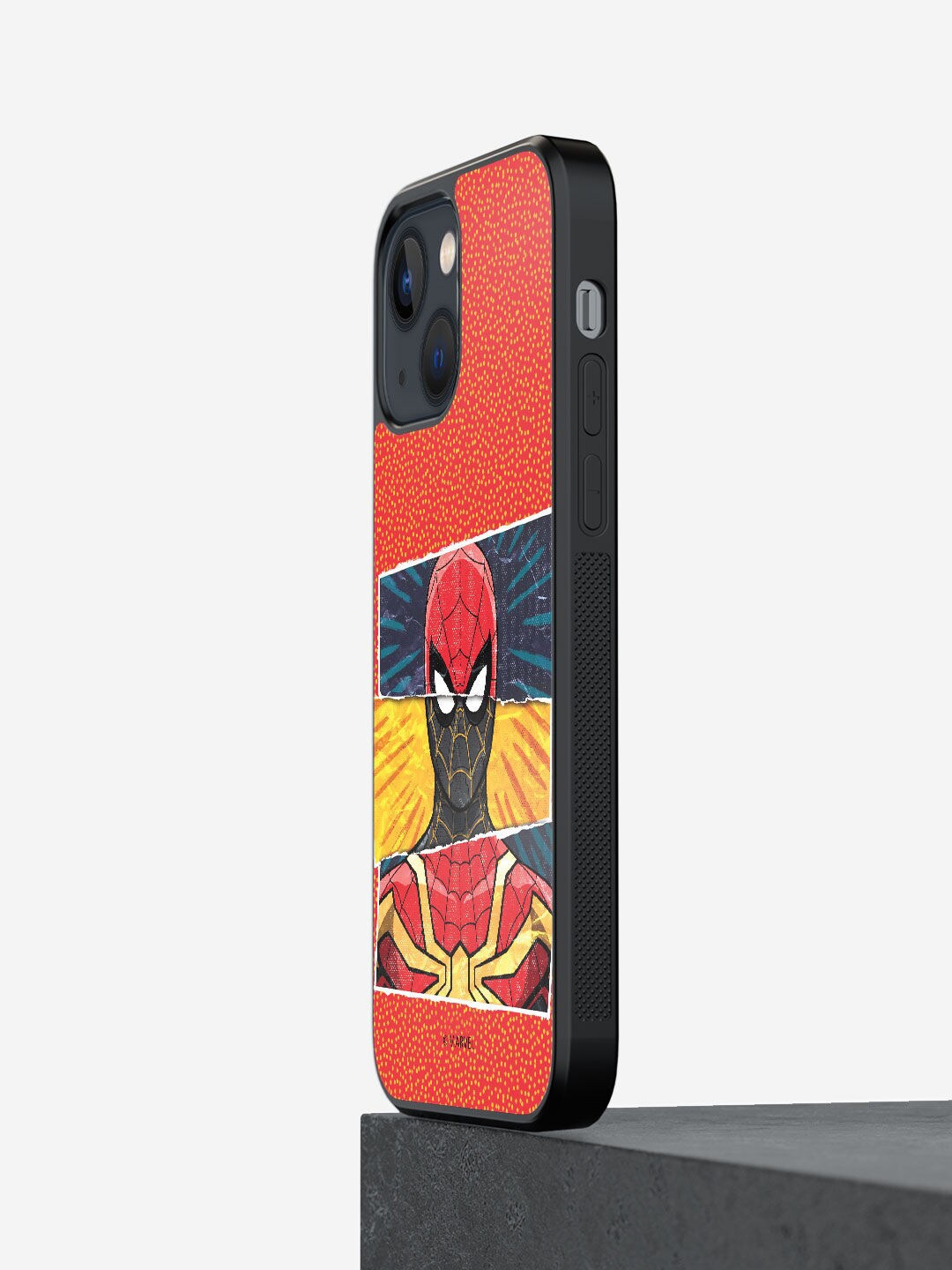 

macmerise Red Printed Spiderman Engage iPhone 13 Mini Bumper Case