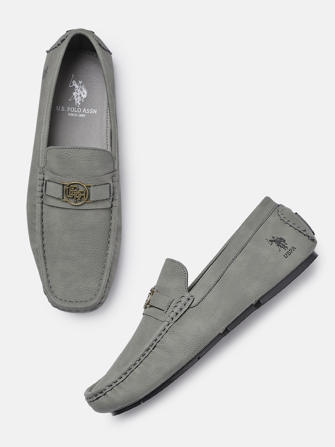 

U.S. Polo Assn. Men BROODY Loafers, Grey