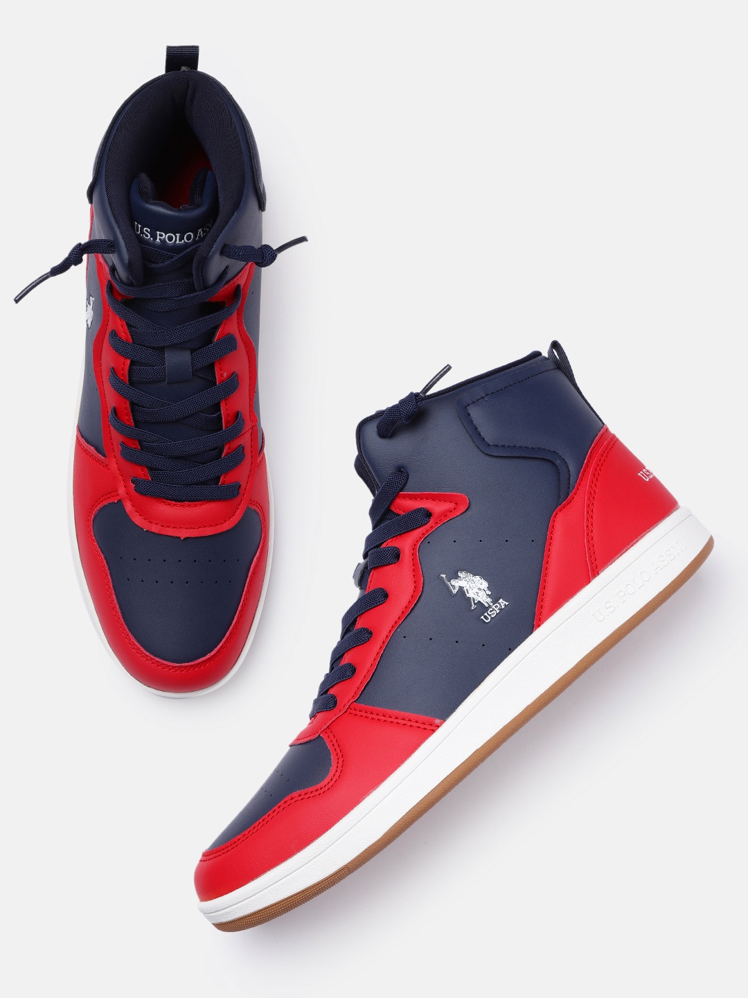 

U.S. Polo Assn. Men Navy Blue Rowan Sneakers