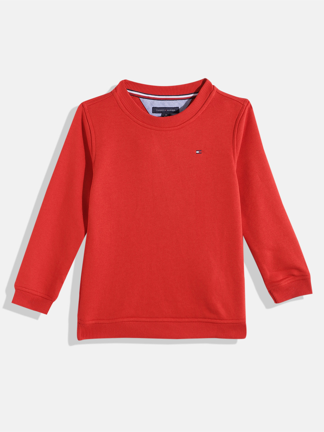 

Tommy Hilfiger Boys Round Neck Sweatshirt, Red