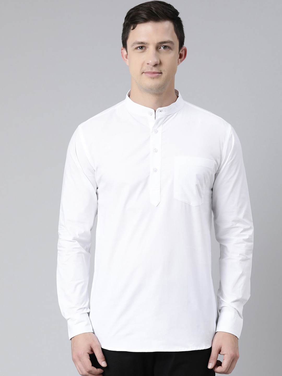 

Kryptic Men White Kurta