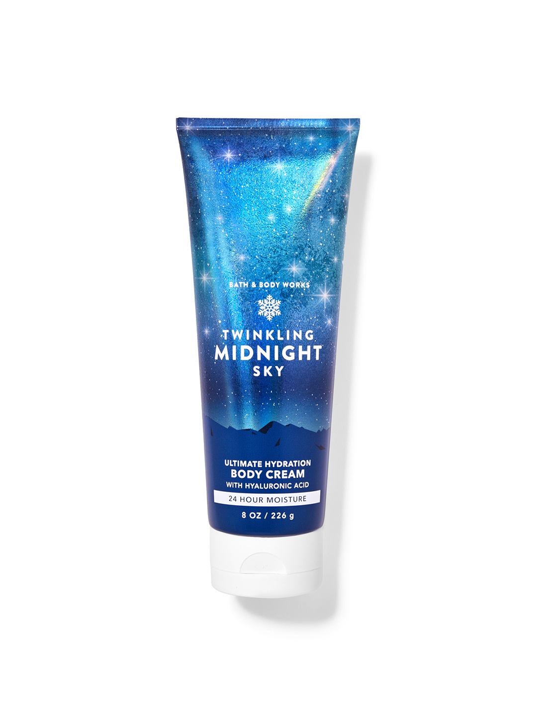 

Bath & Body Works Twinkling Midnight Sky Ultimate Hydration Body Cream - 226g, Blue
