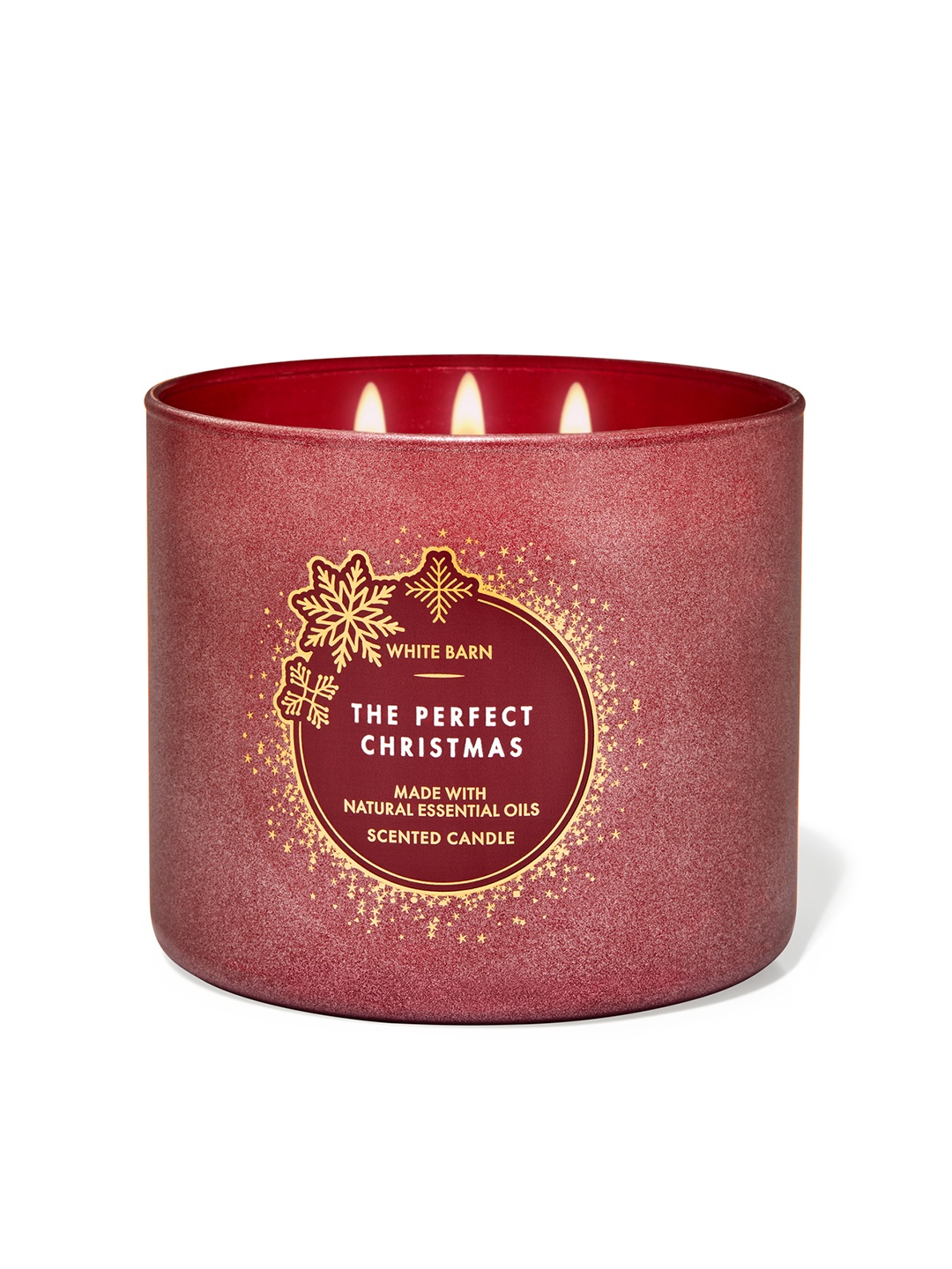 

Bath & Body Works The Perfect Christmas 3-Wick Scented Candle - 411 g, Grey
