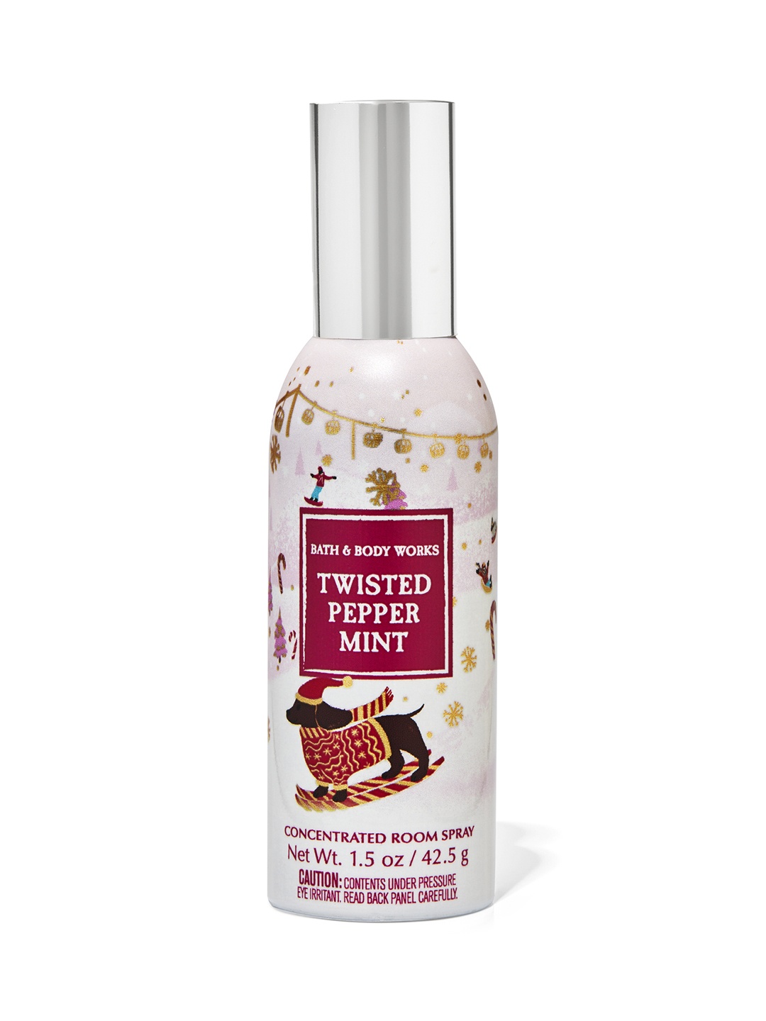 

Bath & Body Works Twisted Peppermint Concentrated Room Spray - 42.5 g, Off white