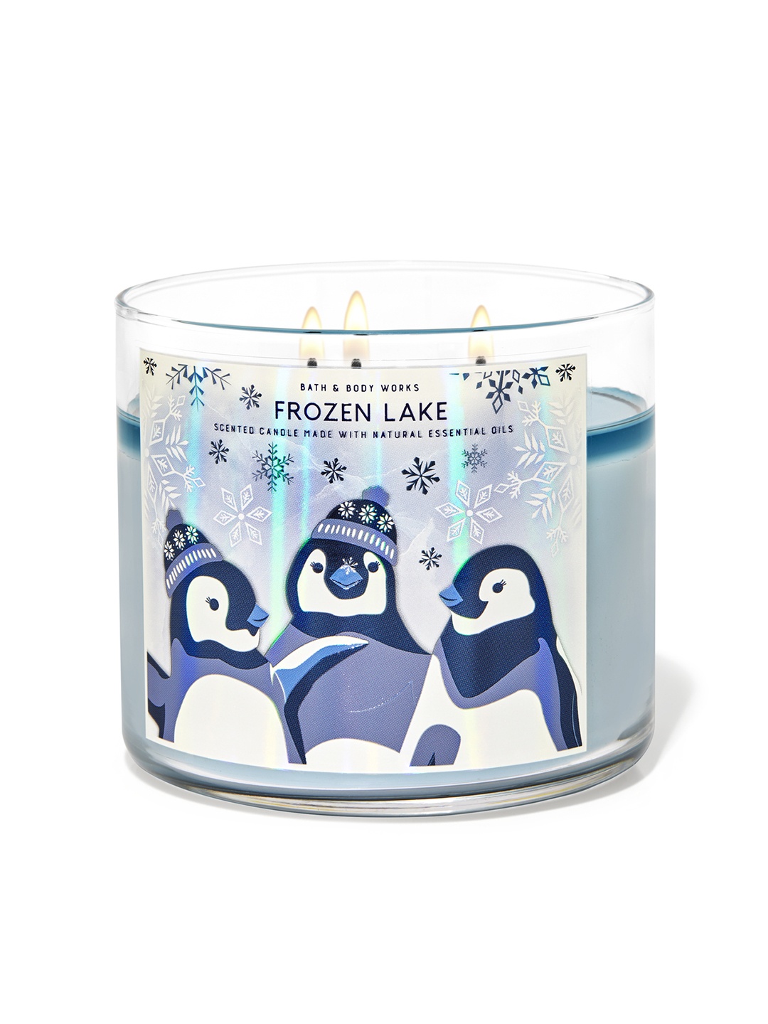 

Bath & Body Works Frozen Lake 3-Wick Scented Candle - 411 g, Black