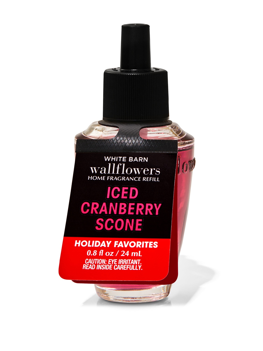 

Bath & Body Works Iced Cranberry Scone Wallflowers Fragrance Refill - 24 ml, Red