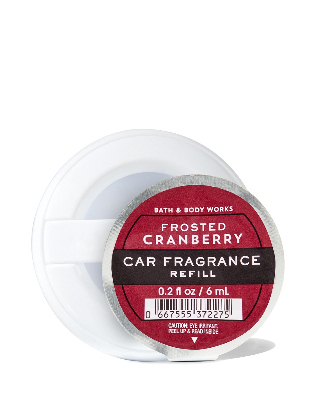 

Bath & Body Works Frosted Cranberry Car Fragrance Refill - 6 ml, Red