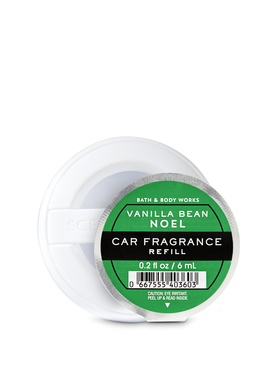 

Bath & Body Works Vanilla Bean Noel Car Fragrance Refill - 6 ml, Green