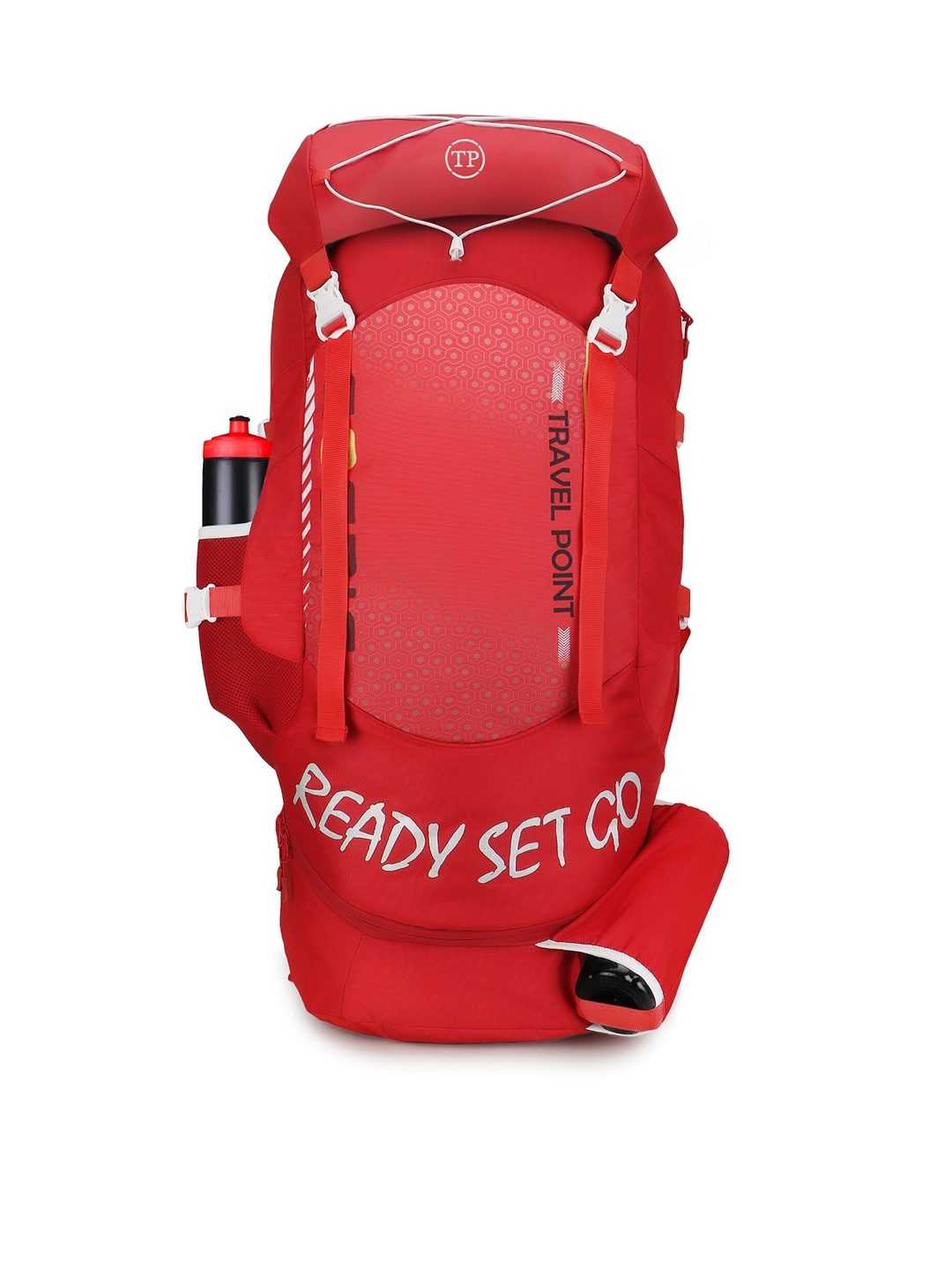 

TRAVEL POINT Unisex Red Solid Waterproof Rucksacks