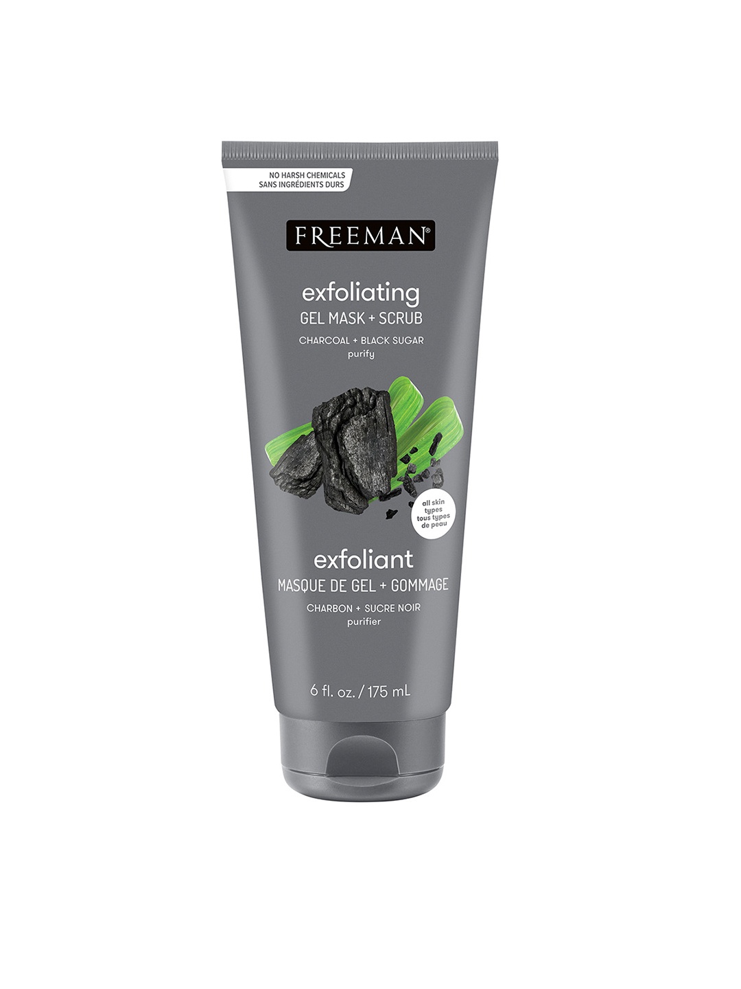 

FREEMAN Exfoliating Gel Mask + Scrub with Charcoal & Black Sugar - 175 ml