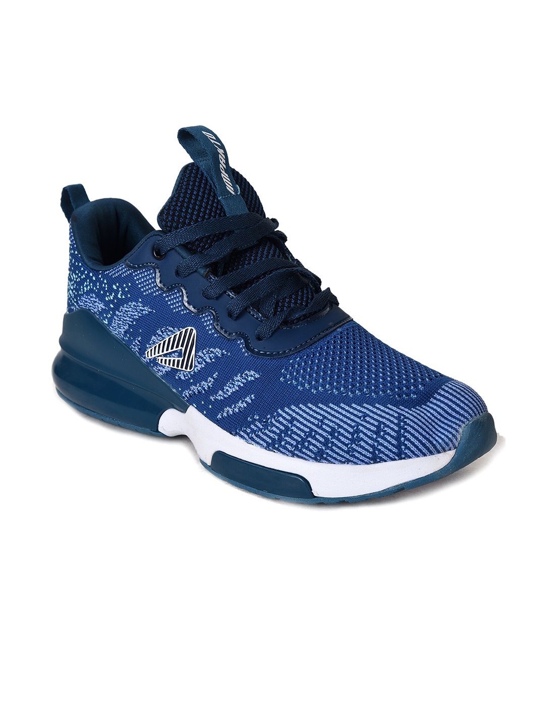 

IMPAKTO Men Blue Textile Running Non-Marking Shoes