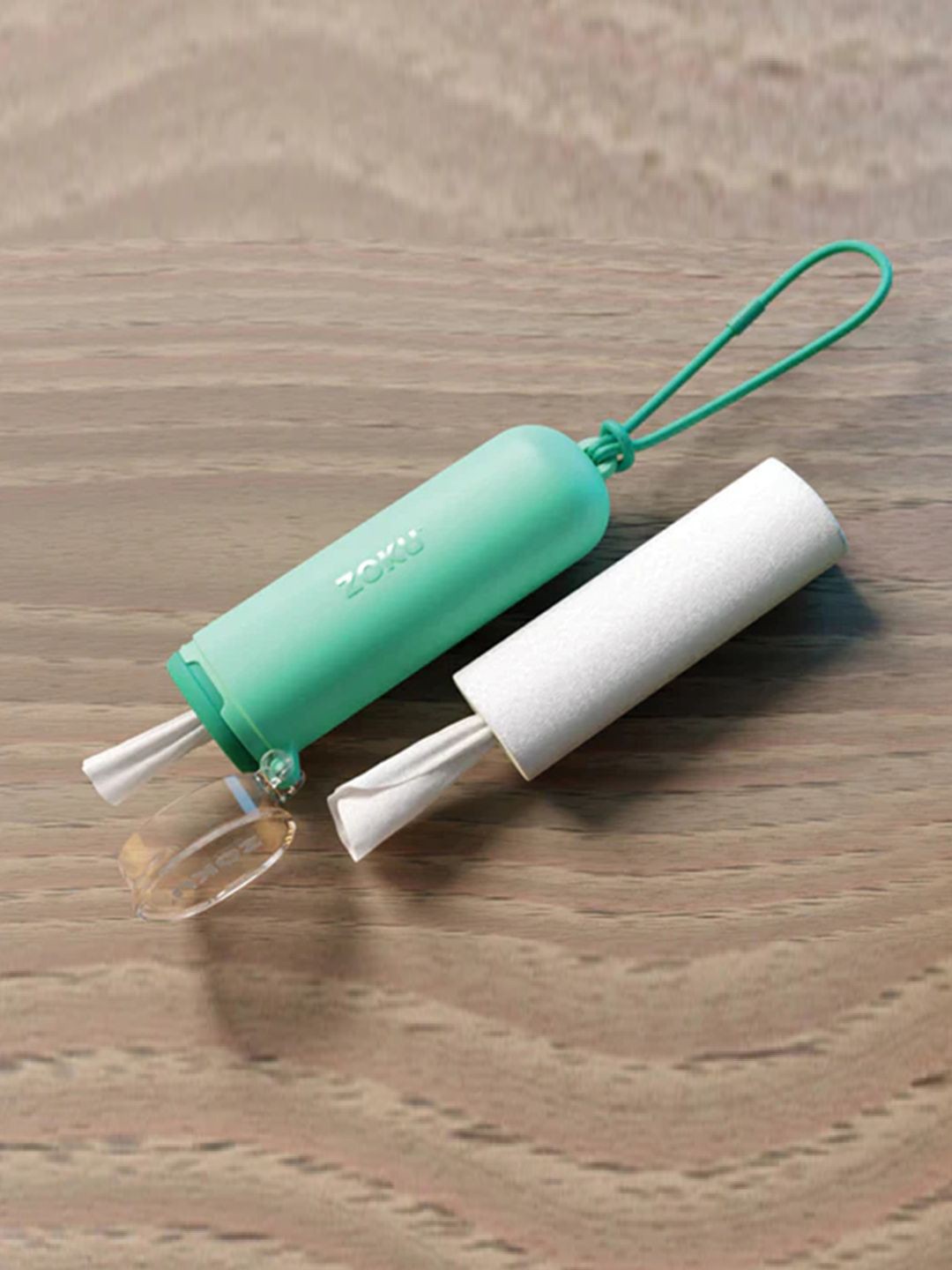 

ZOKU Pocket Wipes Refill - 18 Wipes, Sea green