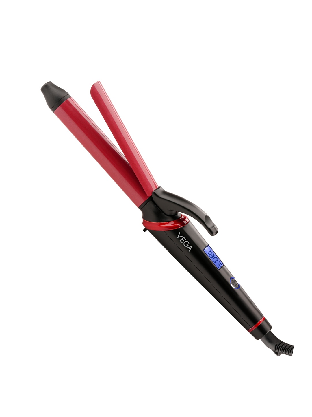 

VEGA Smart Curl Hair Curler With 25mm Barrel & Adjustable Temperature Settings VHCH-06, Red