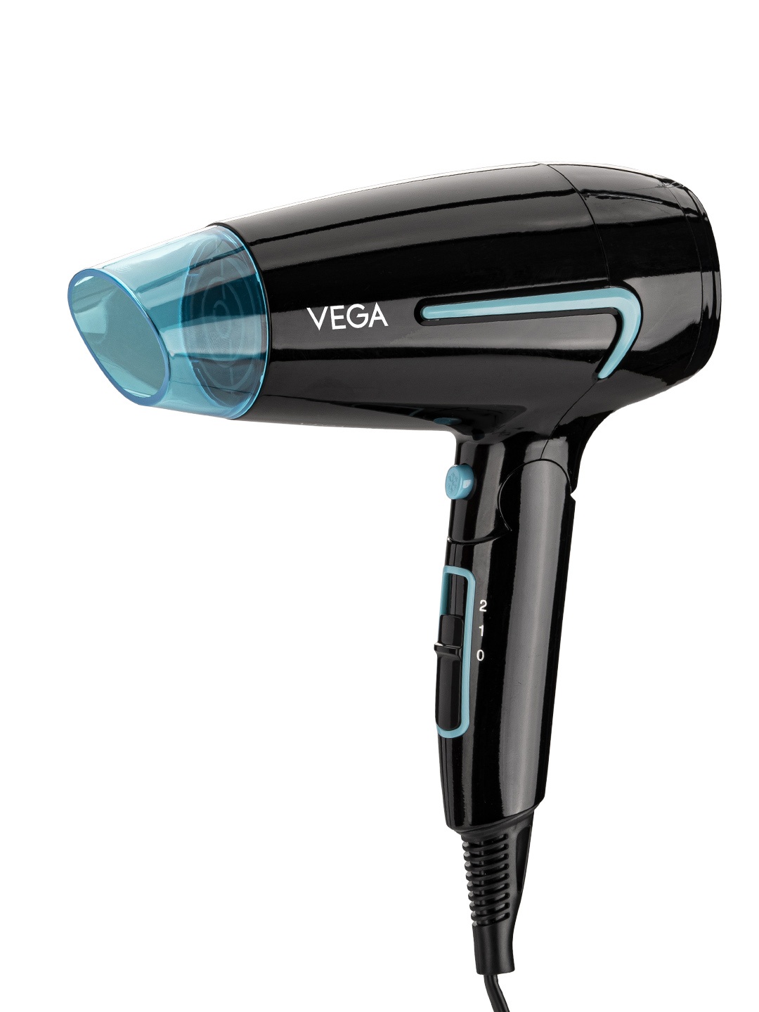 

VEGA U-Style 1600 Watts Hair Dryer with Cool Shot Button VHDH-24, Black