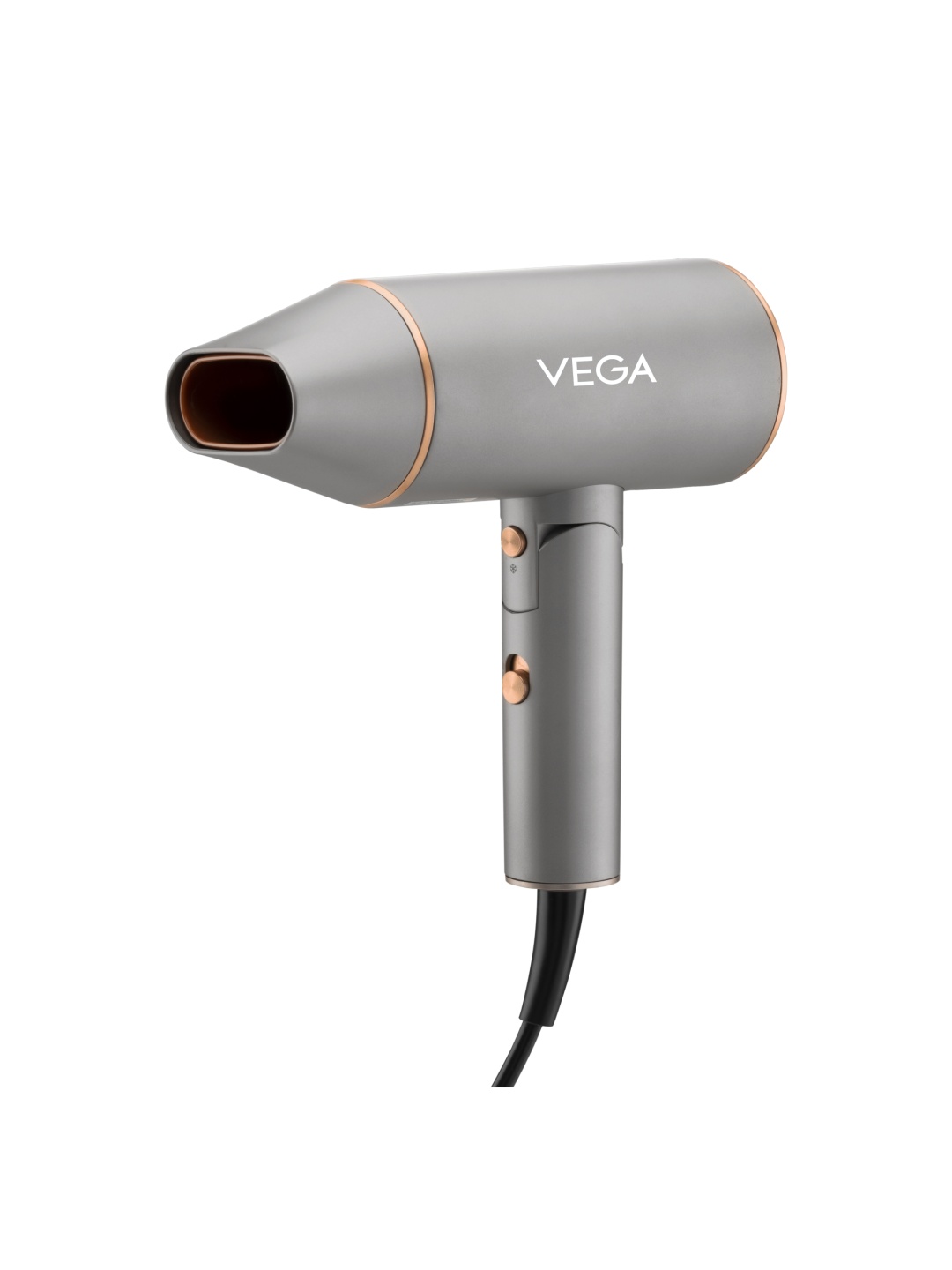 

VEGA 1400 Watts Hair Dryer With Ionic Technology & Cool Shot Button VHDH-28, Grey