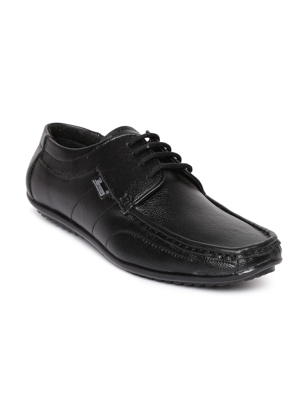 

Paragon Men Black Solid Formal Derbys