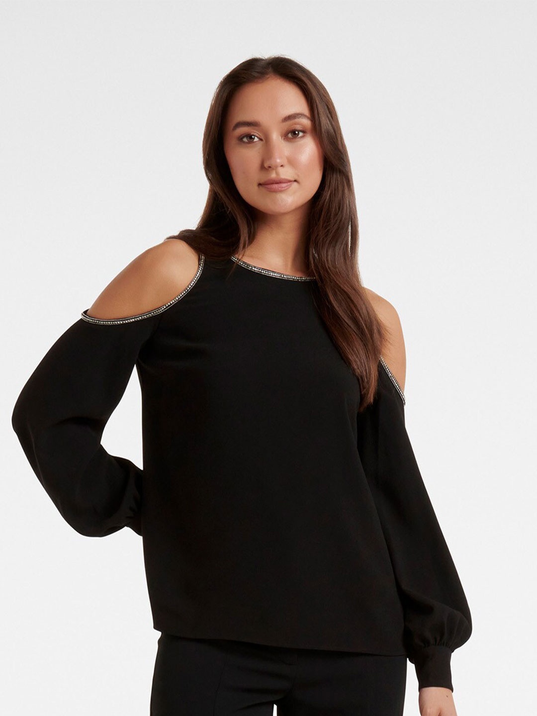 

Forever New Women Black Top