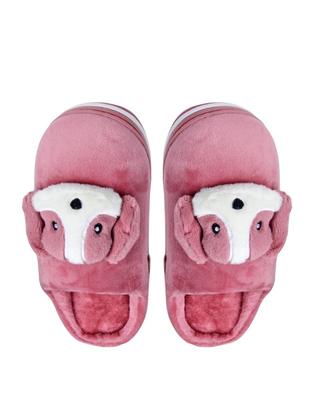 

CASSIEY Fur Room Slippers, Peach