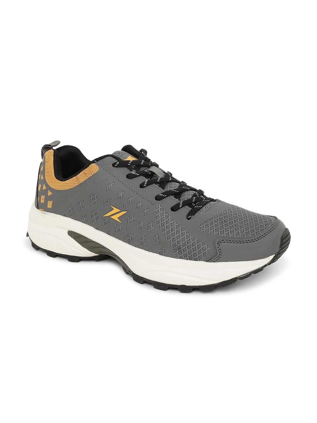 

Paragon Men Grey Woven Design Sneakers