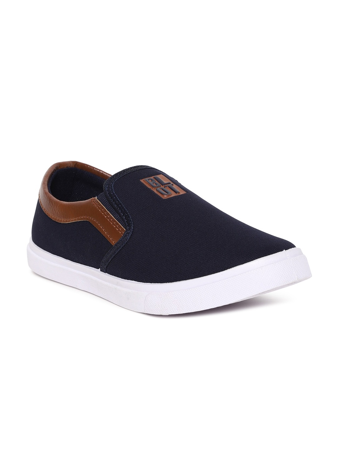 

Paragon Men Blue Slip-On Sneakers