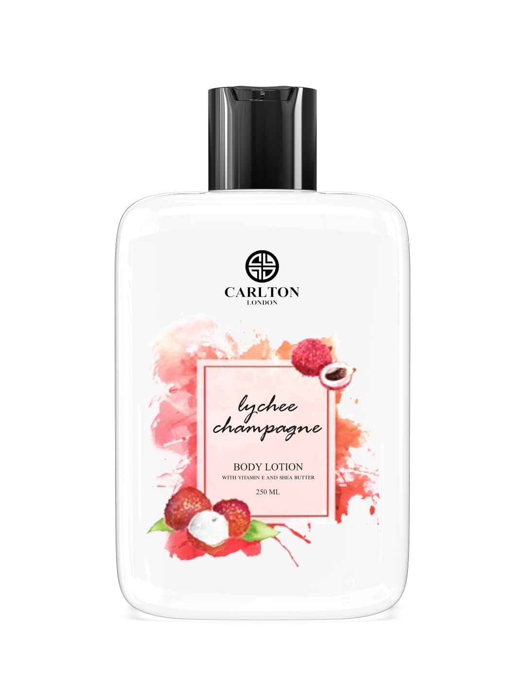 

Carlton London Lychee Champagne Fragrance Body Lotion with Vitamin E & Shea Butter - 250ml, White