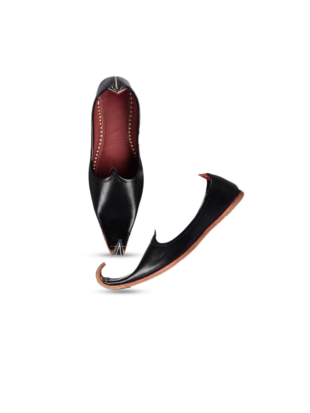 

Aristitch Men Black Mojaris