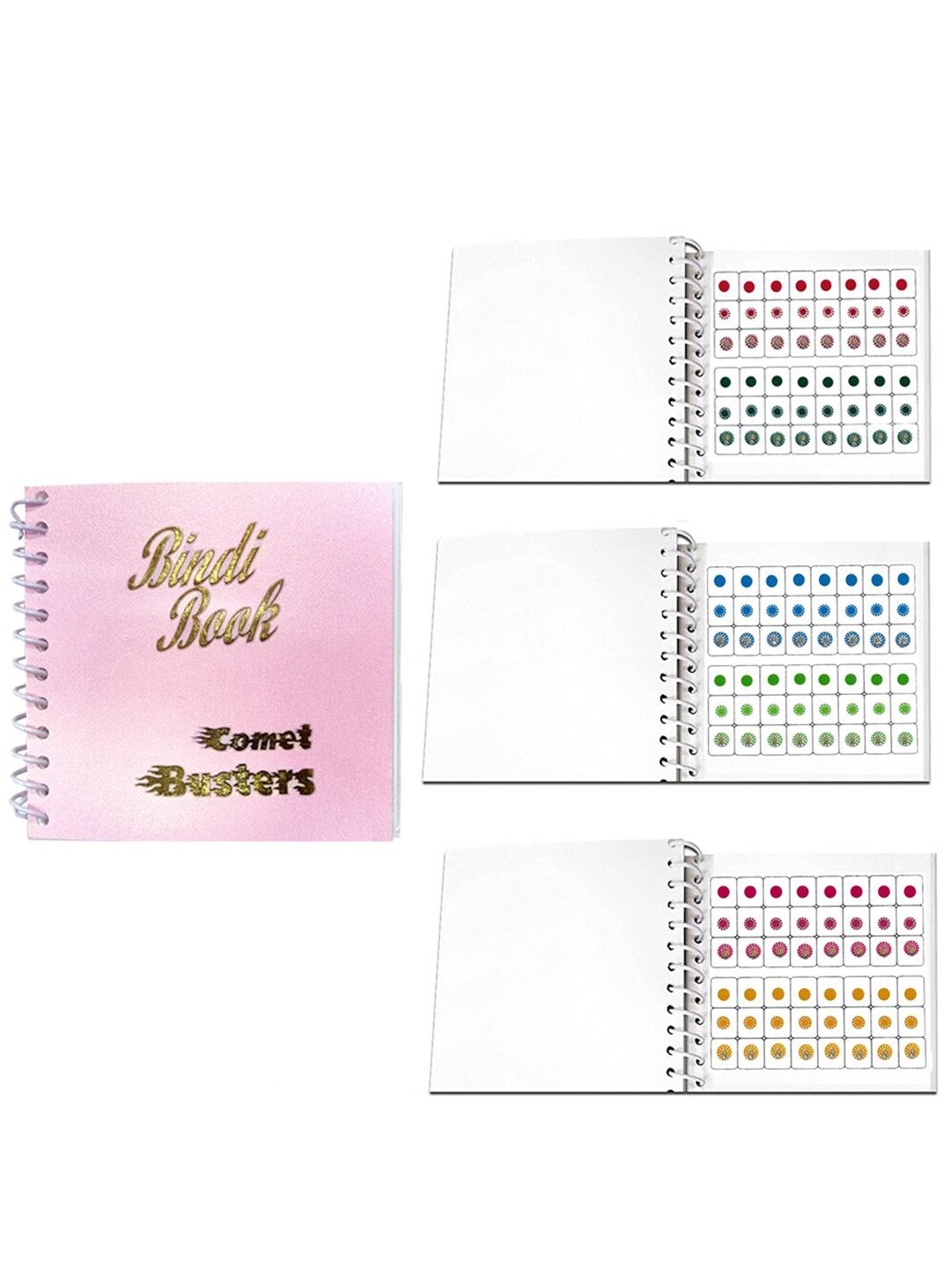 

Comet Busters Bindi Book with Reusable Bindis - Multicoloured 09, Multi
