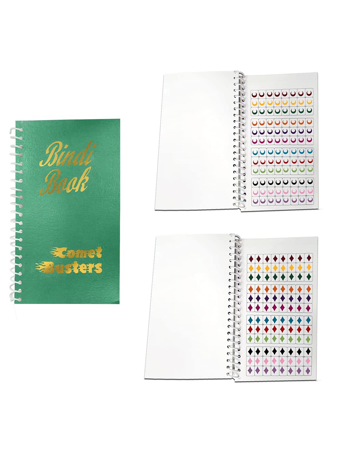 

Comet Busters Bindi Book with Reusable Bindis - Multicoloured 02, Multi