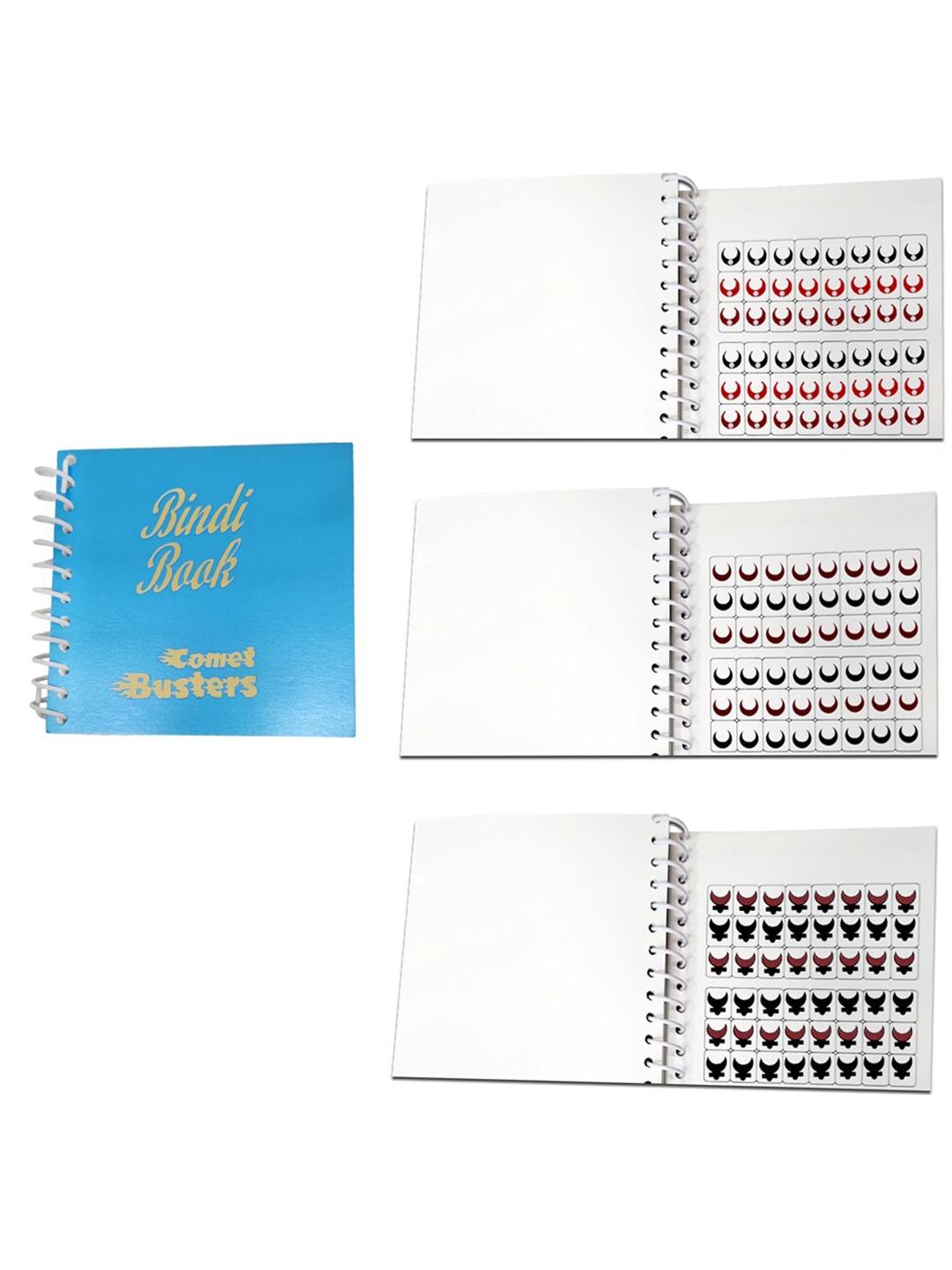 Comet Busters Bindi Book with Reusable Bindis - Multicoloured 04, Multi