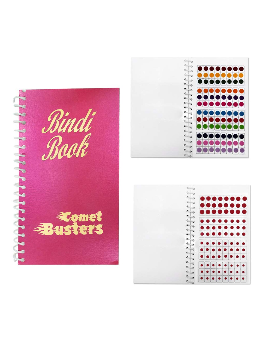 Comet Busters Bindi Book with Reusable Bindis - Multicoloured 01, Multi