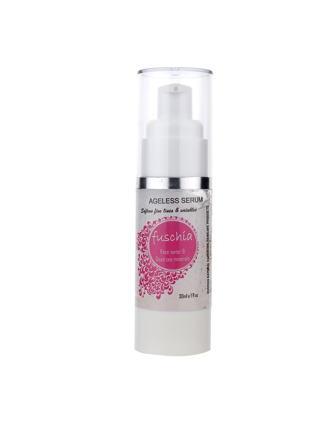 

Fuschia Rose Water & Dead Sea Minerals Ageless Serum - 30ml, Transparent