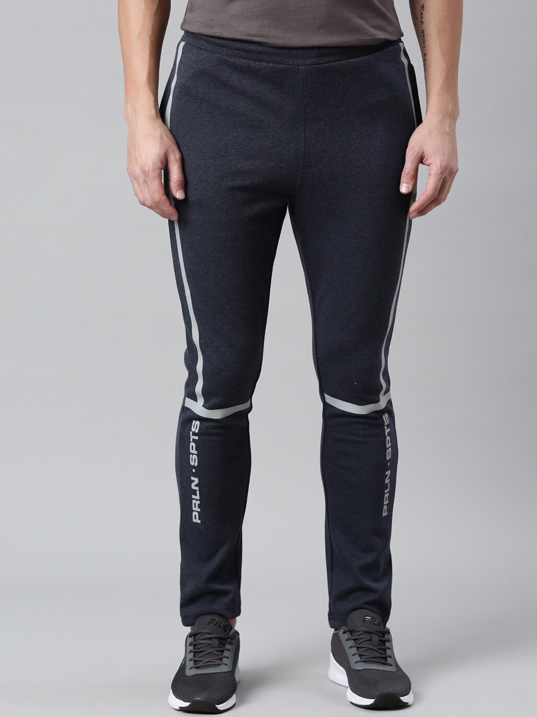 

Proline Active Men Blue Solid Cotton Jogger