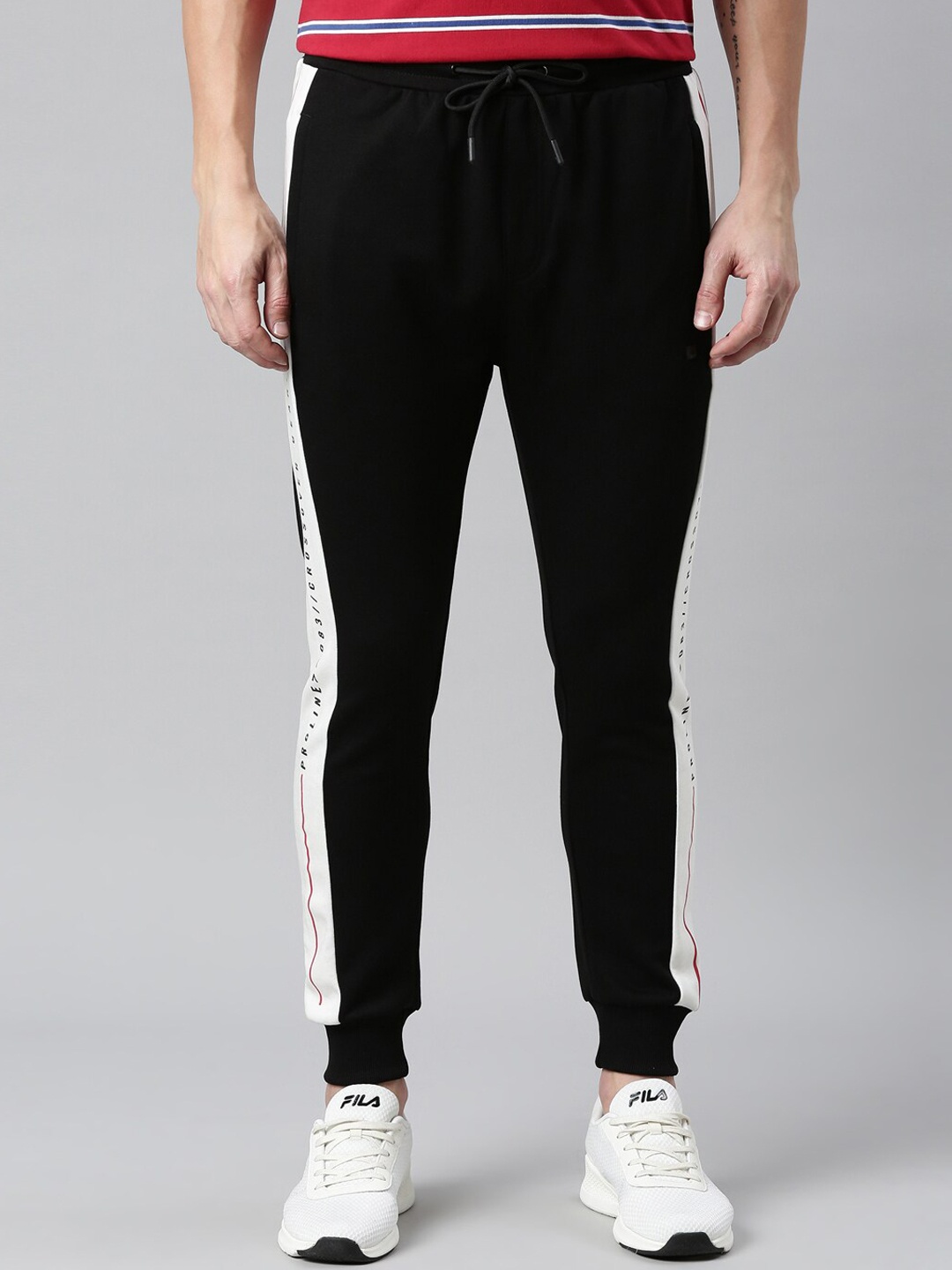 

Proline Active Men Black Solid Cotton Jogger