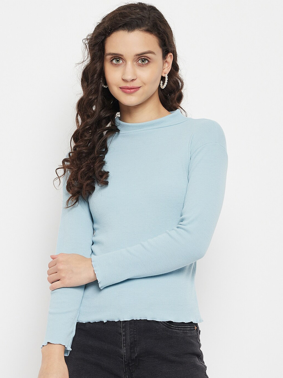 

ALIZA Women Blue Top