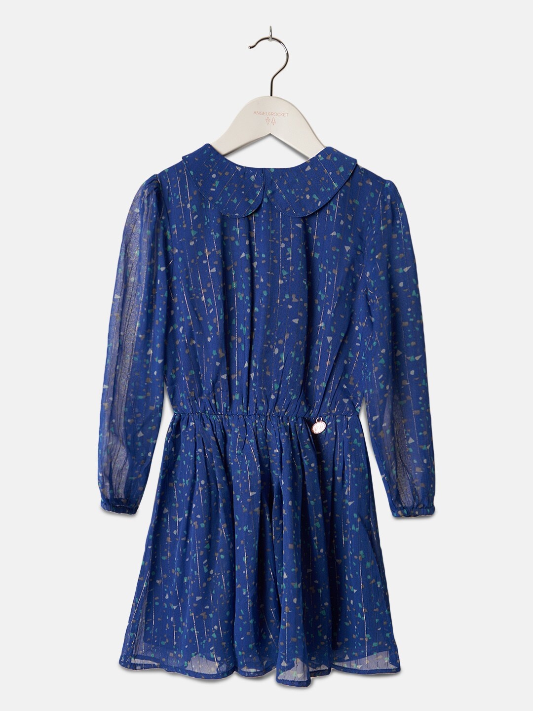 

Angel & Rocket Girls Blue Peter Pan Collar Dress