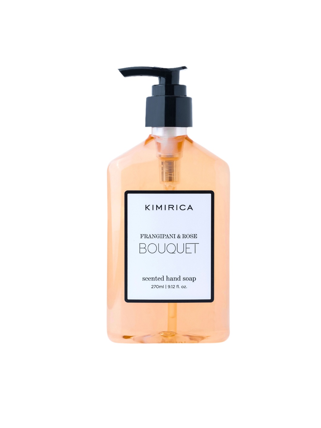 

Kimirica Five Elements Frangipani & Rose Bouquet Scented Liquid Hand Wash 270ml, Brown