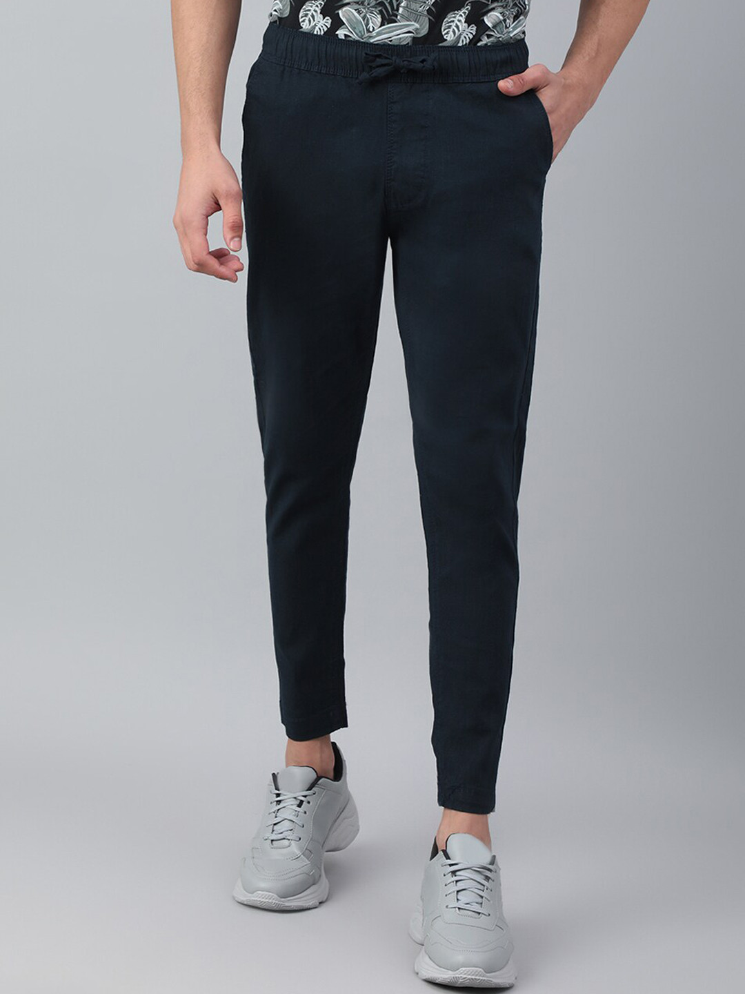

Code 61 Men ICEAGE Cotton Low-Rise Stretchable Jeans, Blue